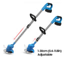 Podadora Inalámbrica con 2 baterías 21v + accesorios