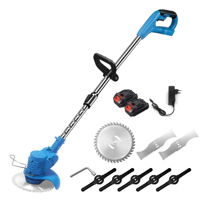 Podadora Inalámbrica con 2 baterías 21v + accesorios